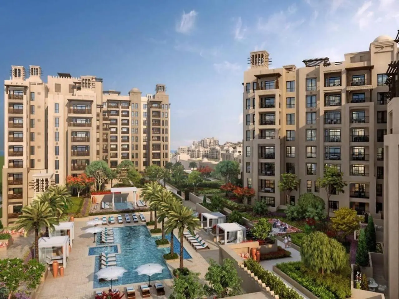 1 Bed Madinat Living Escape With Burj Al View Apartment Dubai
