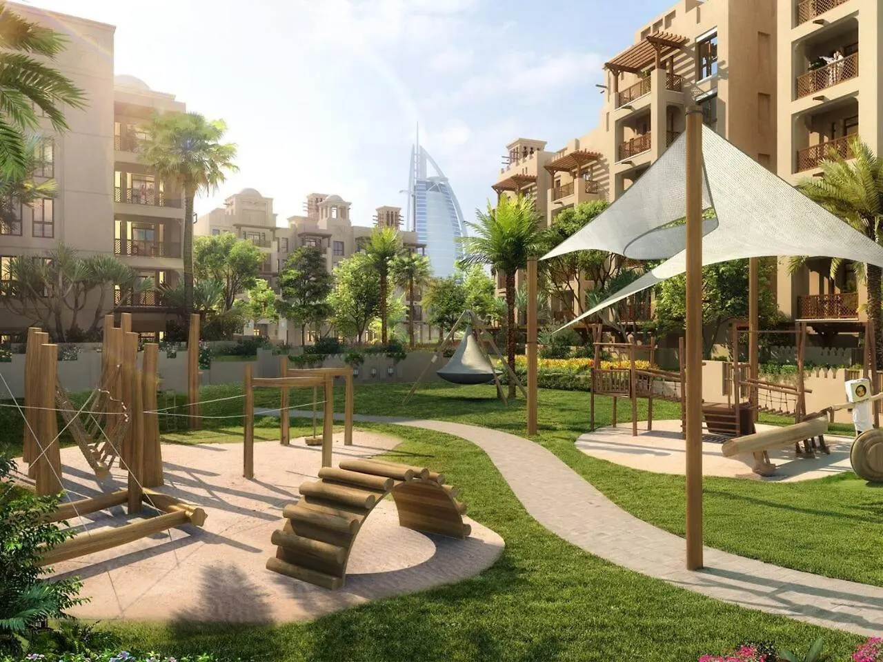1 Bed Madinat Living Escape With Burj Al View Apartment Dubai